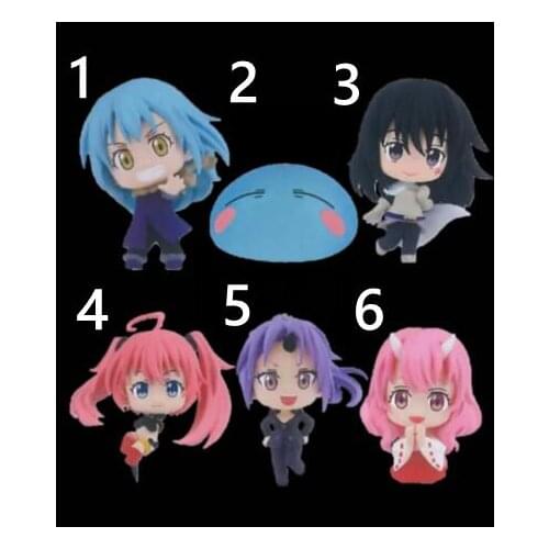 Mini 3cm Original Japanese anime figure That Time I Got Reincarnated as a Slime RIMURU TEMPEST Figure Toy Figurals keychain