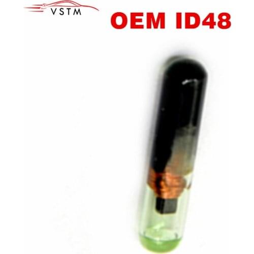Car Key Transponder Glass Chip Auto 1pcs OEM ID48 Megamos Crypto Chip (New / Blank / Not Coded)