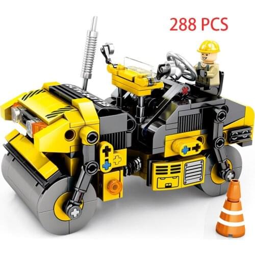 Technic Engineering Series Building Blocks Enlighten BrickS City Construction Toys For Children Kids Gifts