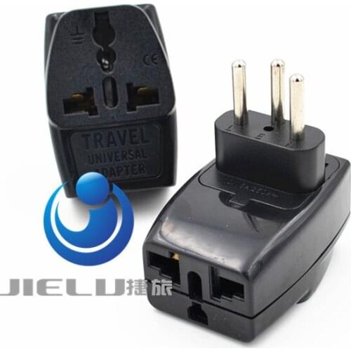 1 pcs 3 Pin Travel Power Adapter Plug 1 to 3 Splitter Universal UK/US/EU/AU 3 Pins / 2 Pins Socket to Switzerland Swiss