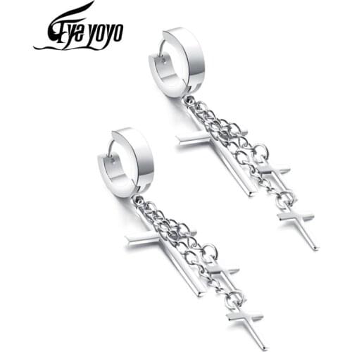 Eyeyoyo Women's Gold Earrings