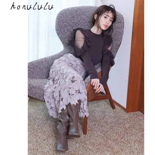 Honululu Womens Off Shoulder Pullovers