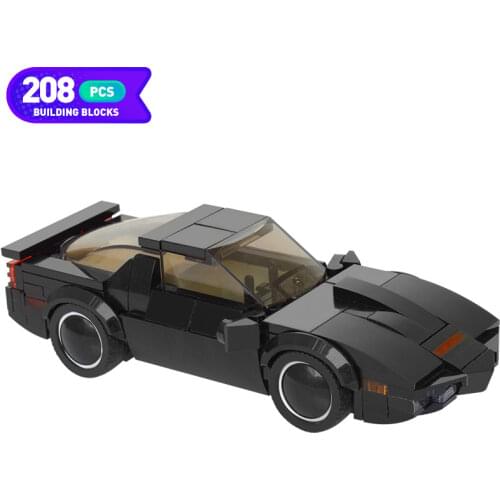 Moc Technical Super Racing Car CKITT-Knight Rider Speed Champions City Sports Car Building Block Model Children Boy Toy Gift