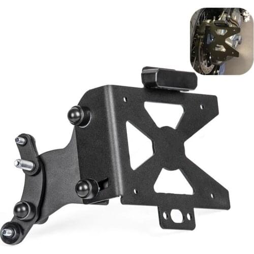 Motorcycle Part LED Tail Light Side Mount License Plate Bracket For R NINET RNINET 1200 SCRAMBLER 2014 2015 2016 2017 2018 2019