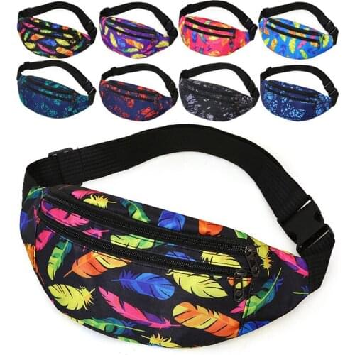 New men holographic waist bag sport run fanny pack men crossbody bag fashion chest bag phone purse multifunction belt bag bum