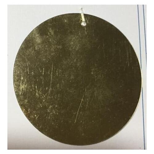 500g 40mm Flat Round Sequins Crafts Sewing Accessories With 1 Side Hole Laser Silver Laser Gold Confetti Spangles