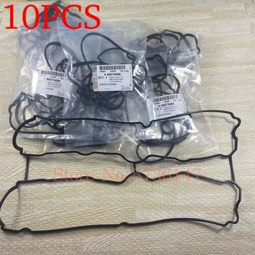 10PCS Engine Valve Cover Gasket For Opel Vauxhall Astra Vectra Zafira Chevrolet Lacetti Optra 2005-2011 OEM# 90573498