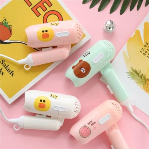Mini Folding Hair Dryer Portable Travel With Hot And Cold Wind Hotel Home Student Dormitory Constant Temperature Hair Care