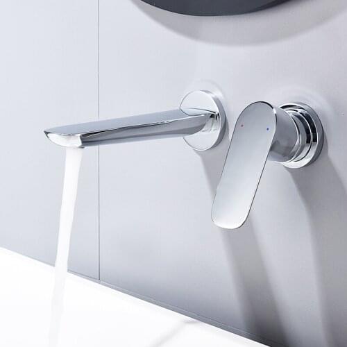 Tap can from the bathroom sink water faucets attached to the wall unique handle mixer cold and hot water from the modern faucet