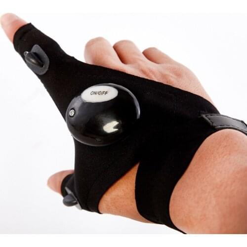 LED flashlight waterproof night fishing gloves+ LED Light Rescue Tools for Volkswagen POLO Tiguan Passat CC Golf R20 R36