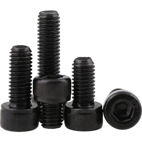 Socket Cap Screws Grade 12.9 Allen Bolts Hex Drive Black Screw M1.4 M1.6 M2
