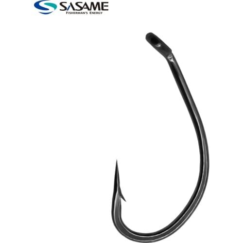 Japan SASAME Carp Fishing Hooks Curve Shank Barbed Crank High Carbon Steel Barb Carp Fish Catfish Freshwater Saltwater Hook