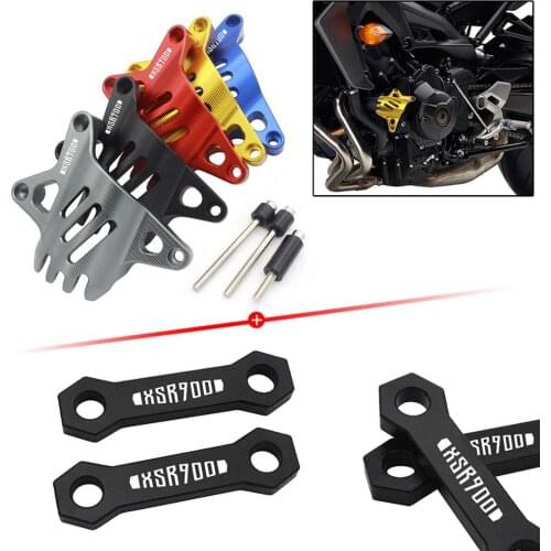 XSR900 Logo Water Pump Protect Cover & Lower Seat Suspension New For Yamaha MT09 TRACER FZ-09 XSR900 FJ-09 2014-2020 Accessories