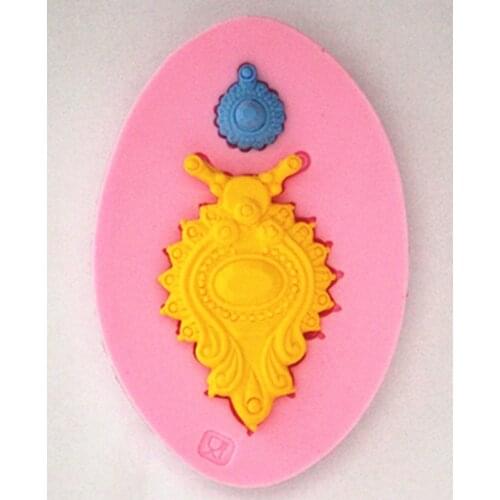 Gum paste lace cake molds soap chocolate mould for the kitchen baking cake tool FM139