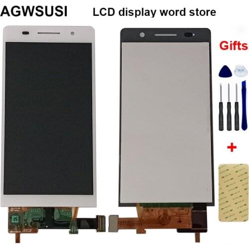 LCD For Huawei Ascend P6 LCD Touch P6S P6-U06 C00 T00 S-U06 LCD Display Panel Touch Screen Digitizer Sensor Glass Assembly