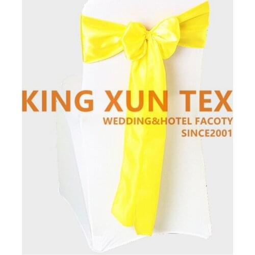 1pcs Satin Chair Sash \ Chair Bow Used For Banquet Wedding