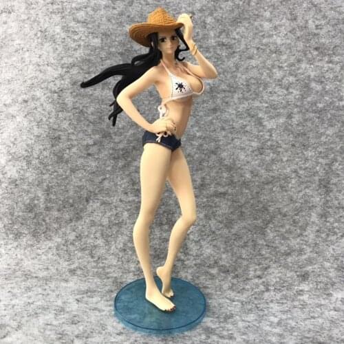 Anime One Piece Flag Diamond Ship Nico Robin Bikini Ver Sexy Girls PVC Action Figure Collectible Model Toys Doll Gifts 24cm