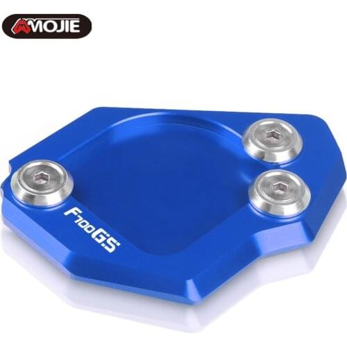 Side Stands For BMW F700GS 2008-2017 F650GS Twin 2008-2014 Kickstand Foot Side Stand Extension Pad Support Plate F 700 GS