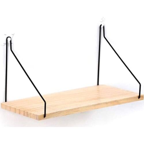Wooden Storage Rack Wall Decoration Holder Household Hanging Shelf Living Room Home Wedding Wall Hanging Decoration
