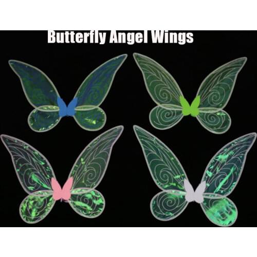 Children Angel Lovely Fairy Butterfly Wings Fancy Dress Party Costume Gifts