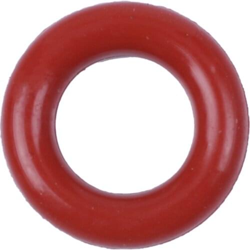 Flexible Sealing Ring / O-Ring, Made Of Silicone, 8 X 14 X 3 Mm, Brick Red, 10 Pieces