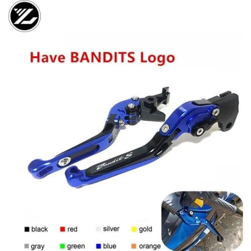 Have BANDIT LOGO For SUZUKI Bandit GSF600S Bandit 650S SV650 Brake Clutch Levers Motorbike Brakes
