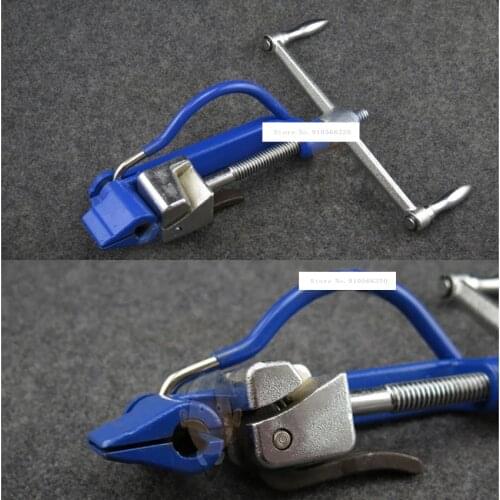 New Arrival SSTTS4 Screw Type Heavy Duty Stainless Steel Tie Tool Fastener Baler Wire Rod Fixing Clamp Tool 6.4-20mm Hot Selling