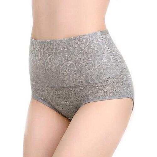 Plus Size Panties Women Underwear High Waist Cotton Briefs String Calcinhas Sexy Lingeries 5XL Panty Shorts Underpants Ladies