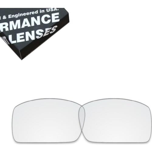 ToughAsNails Replacement Lenses for Oakley Oil Drum Sunglasses Clear Color (Lens Only)