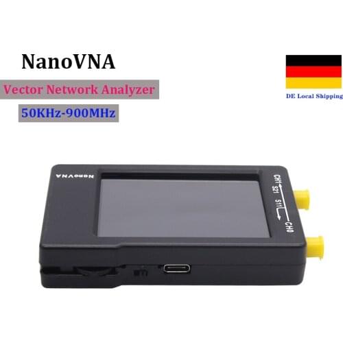 Maxgeek Brand new 50KHz-900MHz Vector Network Analyzer NanoVNA Vector Network Analyzer For Antenna Shortwave MF HF VHF