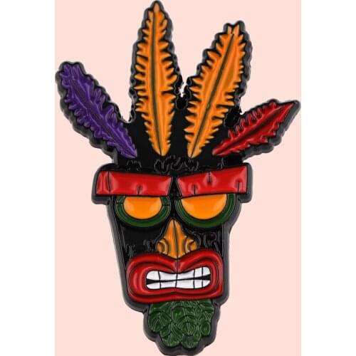 ZF3356 Crashing Wolf Collection Hard Enamel Pin Badge Backpack Bag Collar Lapel Pins Decoration Jewelry Gifts For Friends