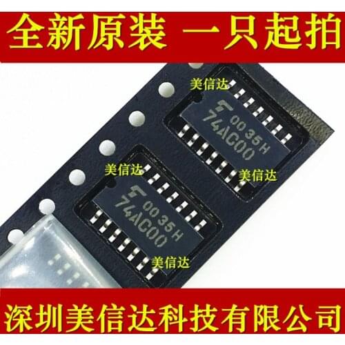 100% New&original 74AC00 TC74AC00F 5.2MM SOP-14