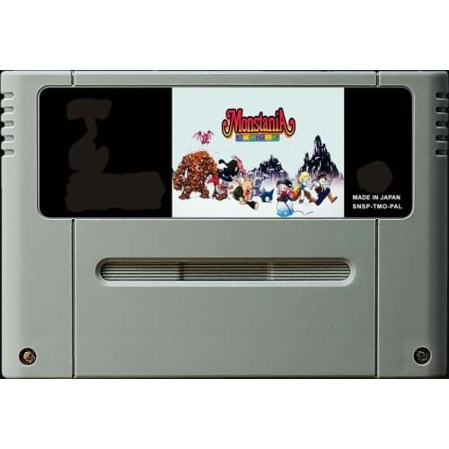 16Bit Games ** Monstania ( PAL EUR Version!! English translation!! )