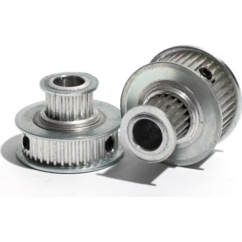 2M 20T 40T Aluminum Timing Belt Pulley With Belt Width 7/11mm Inner Bore 6/8mm GT2 20Teeth 40Teeth Timing Pulley Wheel