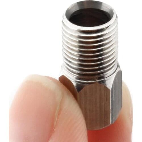 2Pcs M8 Bolts Stainless Steel Hollow Bicycle Tubing Screw Mountain Bike Brake