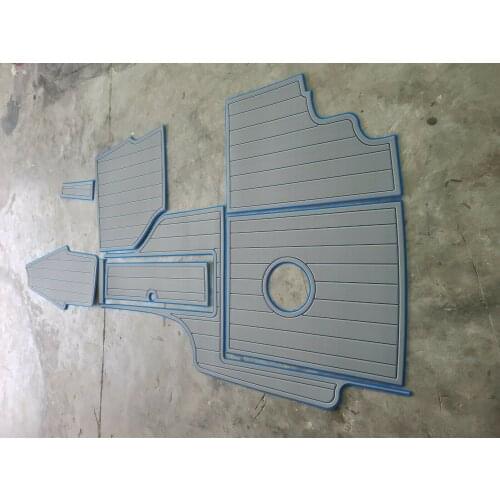 2002 Mastercraft XStar Cockpit faux teak floor 1/4" Teak carpet marine mat pad