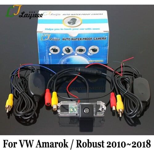 For Volkswagen VW Amarok Robust 2010~2018 Car Reversing Camera / RCA AUX Interface HD Night Vision Auto Wireless Rearview Camera