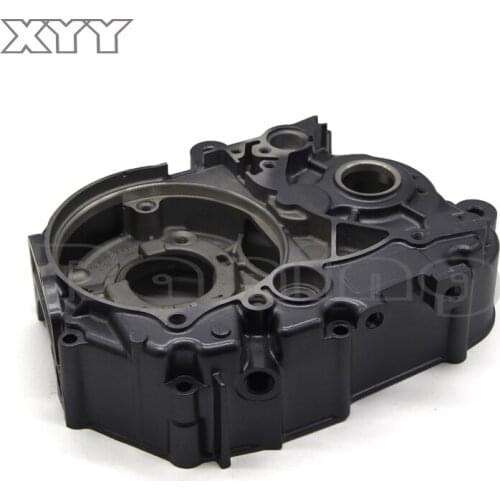 140cc Motorcycle CrankCase Left Side Crank Case For lifan 140 1P55FMJ Horizontal Kick Starter Engine Dirt Pit Bikes Parts