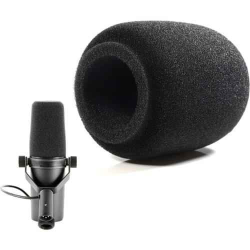 Windscreen Microphone Windshield Sponge Cover Dustproof Foam Filter for -SHURE PGA27 PGA 27 SM7B SM 7B