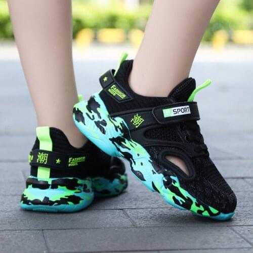 2021 New Style Boys Sneakers Spring Autumn Breathable Casual Shoes Children Running Kidslightweight Outdoor Walking