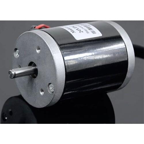 24V 120W high torque low noise Double ball bearing Micro lathe DC motor 3500rpm Low voltage DIY grinder drill Motor