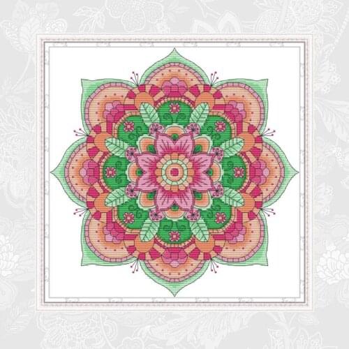 Joy sunday Cross Stitch Sets Aida Canvas 14ct 11ct DMC Embroidery kit National Customs DIY Handmade Needlework