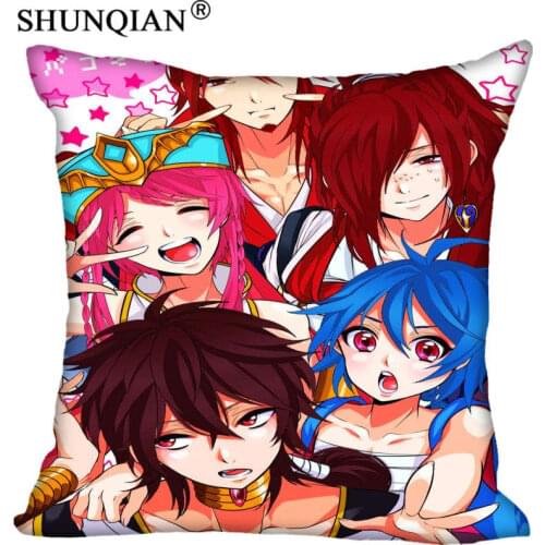 New Arrival Magi: The Labyrinth of Magic Square Pillowcases zipper 35x35cm40x40cm Custom Pillow Case More Size Custom your image