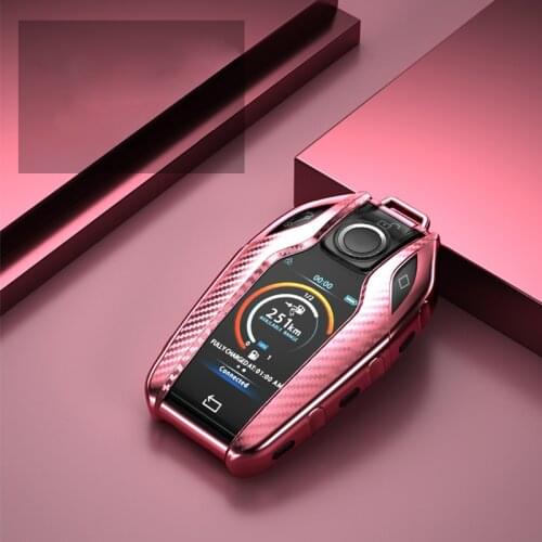 New Soft TPU Car LED Display Key Case For BMW 5 7 series G11 G12 G30 G31 G32 i8 I12 I15 G01 X3 G02 X4 G05 X5 G07 X7 Accessories