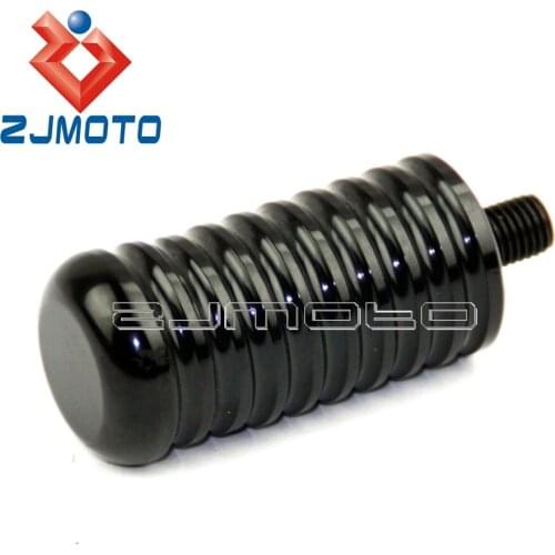 Motorcycle CNC Shift Lever Peg Black Shift Toe Peg Pedal For Harley Sportster Forty-Eight XL883R XL883L Shifter Pegs Foot Rest