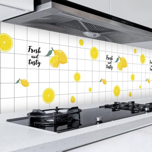 Super Fashion DIY Oilproof Peel & Stick in Rolls for Home Kitchen Desktops Self Adhesive Contact Paper Home Decor Sticker