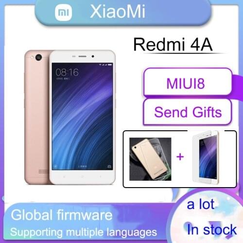 Xiaomi Redmi 4A googleplay smartphone Snapdragon 425 13.0MP rear camera Hybrid Dual SIM