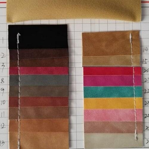 Wholesale 10 yards roll 0.8mm PU Sheepskin Faux Leather Leather fabric sheep patern material