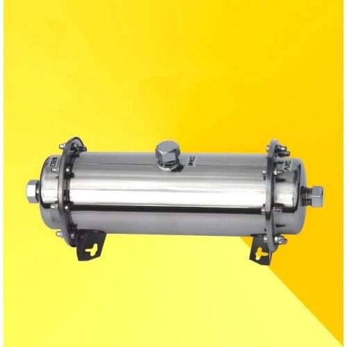 Stainless steel pipe water purifier SUS304 improves drinking water large area contact cabinet water filter