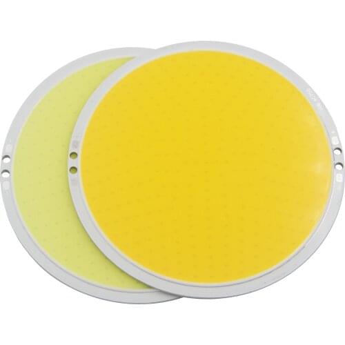 10PCS Hot sale 108mm 12V DC 50W manufacturer LED Round COB High Power White Warm White LED FLIP Chip For Car Light Source
